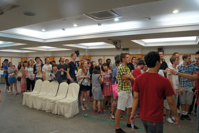 Welcome party for exchange students 形象.