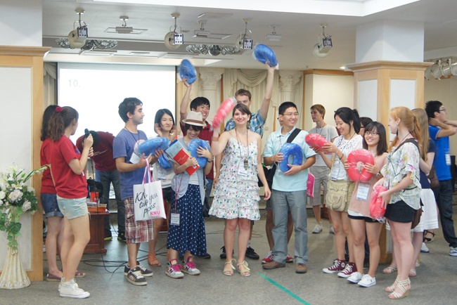 Welcome party for exchange students 形象.
