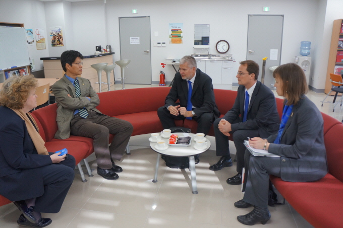 Delegations from Ulm University of Applied Sciences 形象.